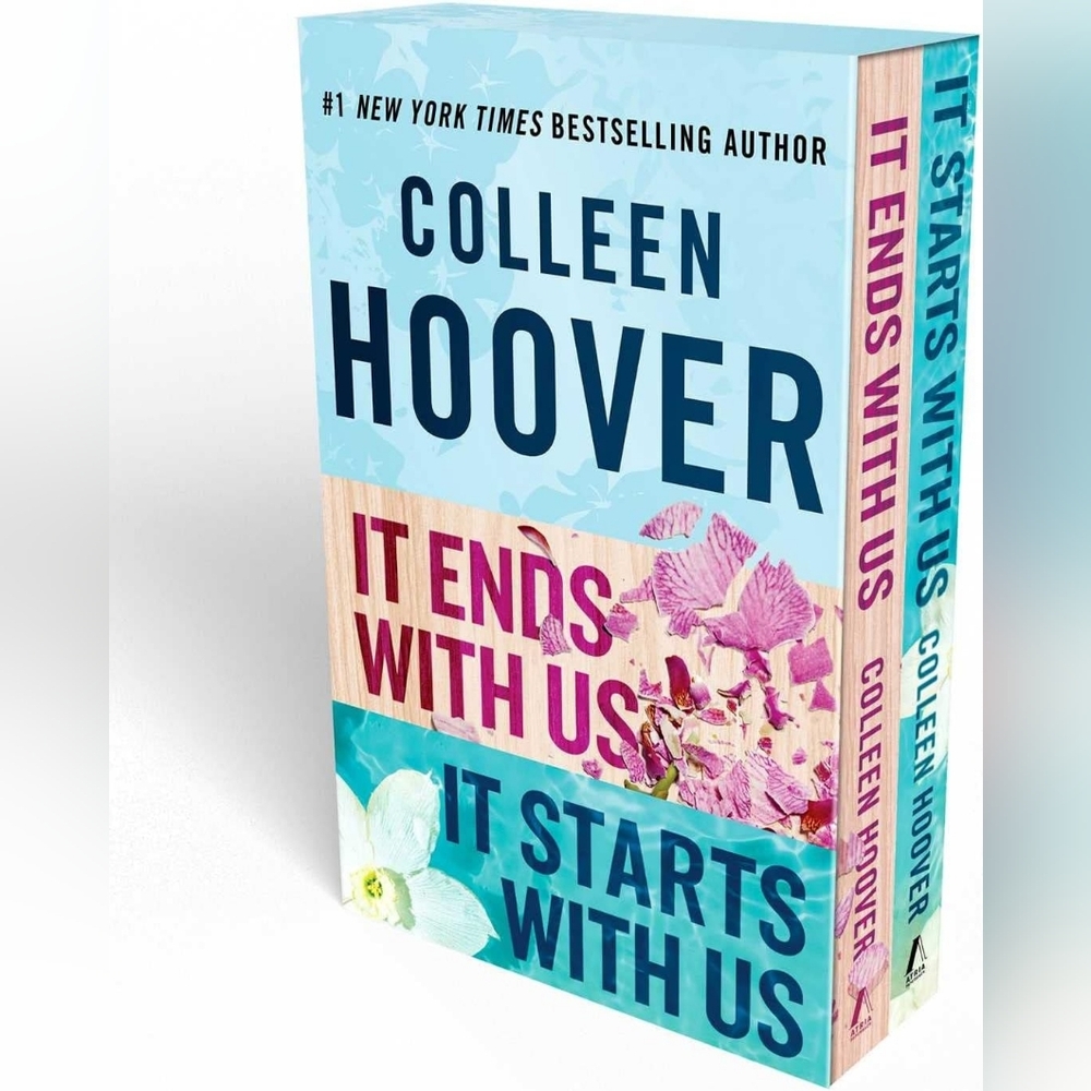 Colleen Hoover It Ends with Us Boxed Set: It Ends with Us, It Starts with Us